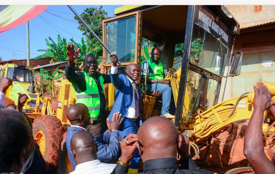 Flagging off of FY 2025/2026 Civil Works by Hon. Kyofatogabye Kabuye